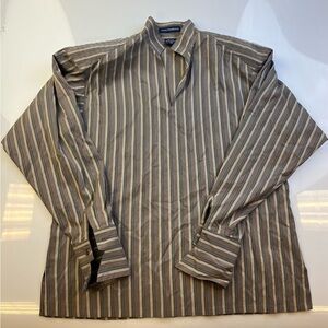 David Sheekwan Women’s Long Sleeve Striped Top R151-22